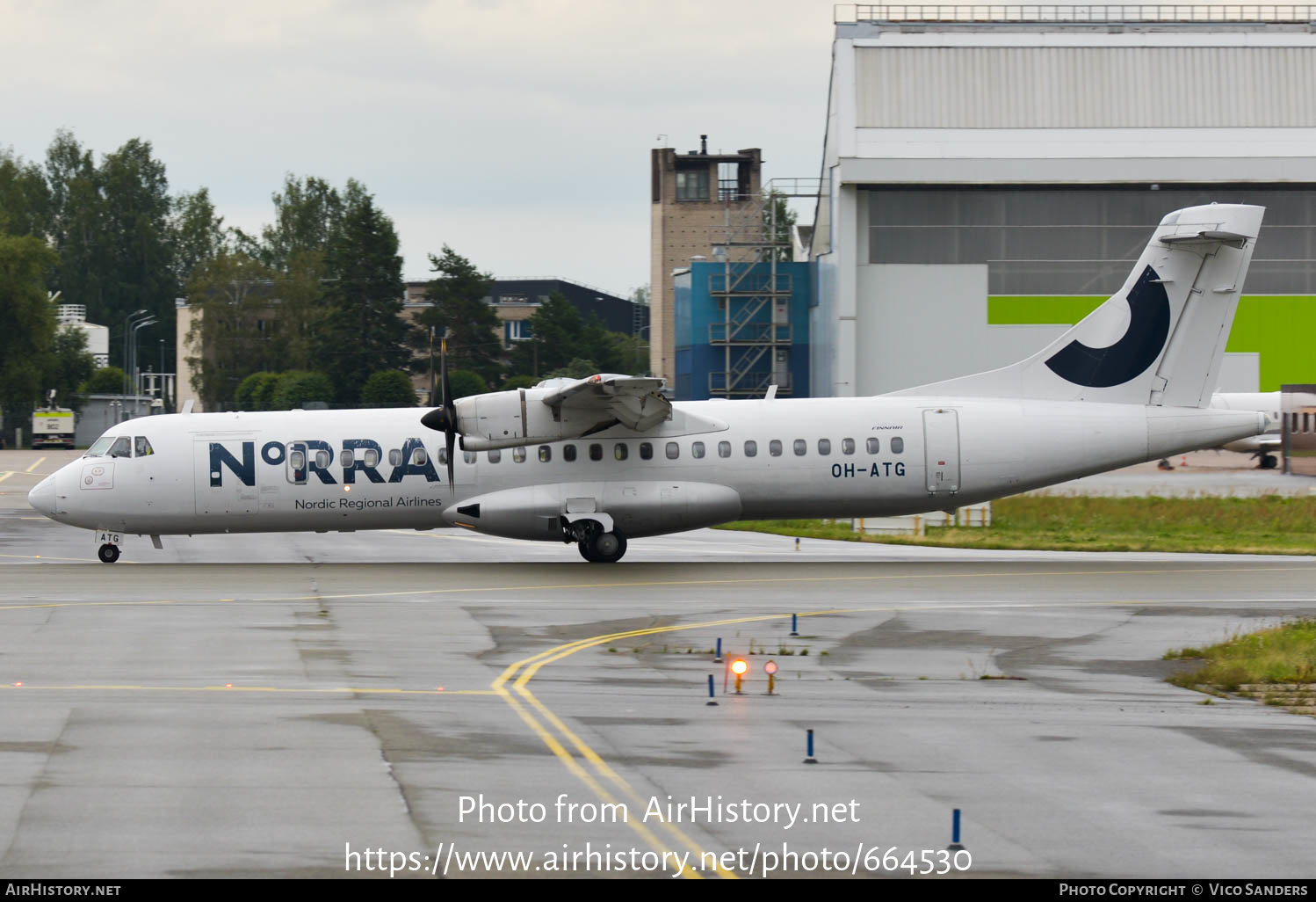 Aircraft Photo of OH-ATG | ATR ATR-72-500 (ATR-72-212A) | Norra - Nordic Regional Airlines | AirHistory.net #664530