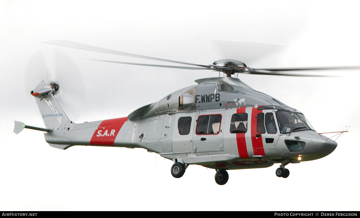 Aircraft Photo of F-WWPB | Eurocopter EC-175 | Eurocopter | AirHistory.net #664585