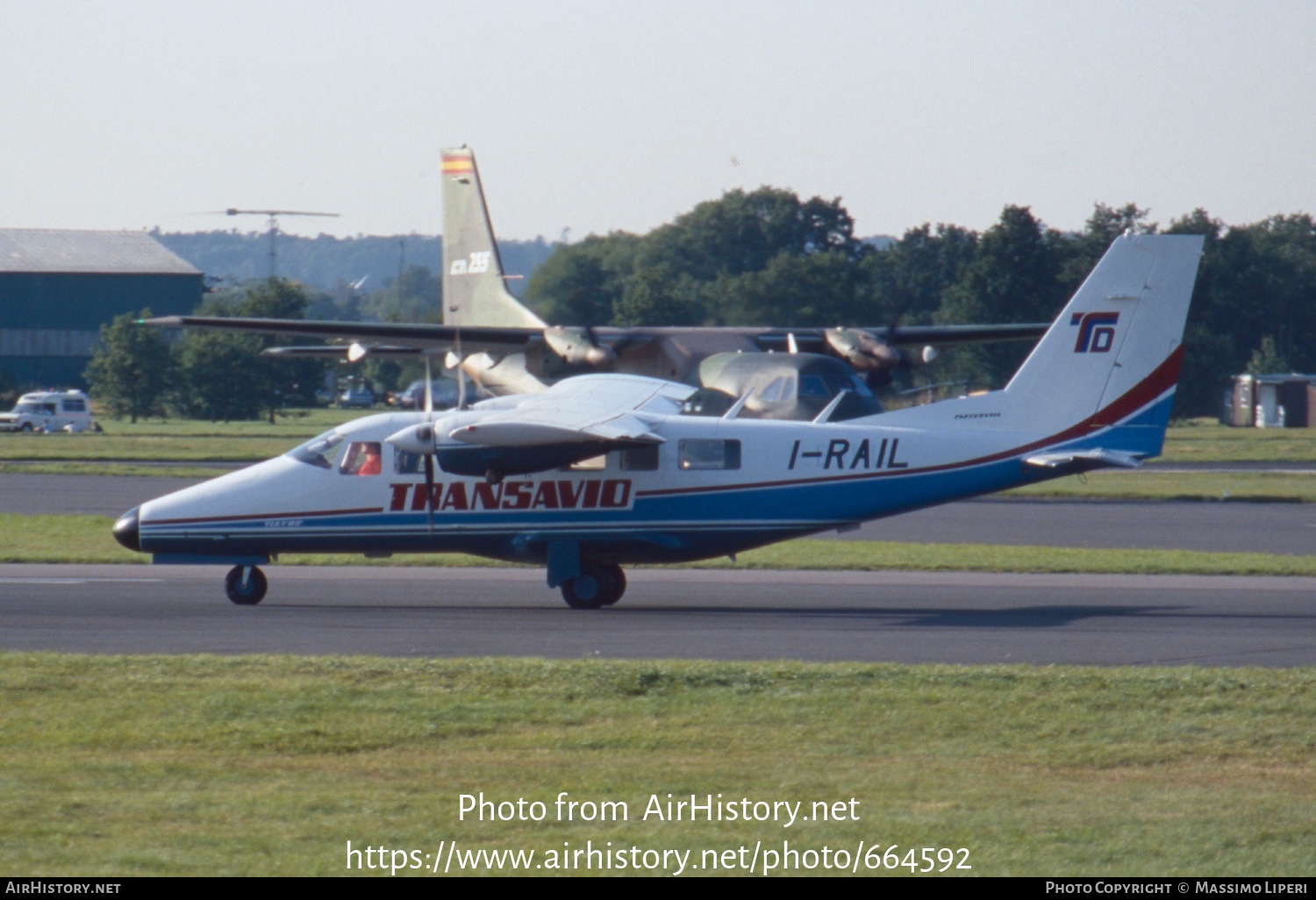 Aircraft Photo of I-RAIL | Partenavia AP-68TP-600 Viator | Transavio | AirHistory.net #664592