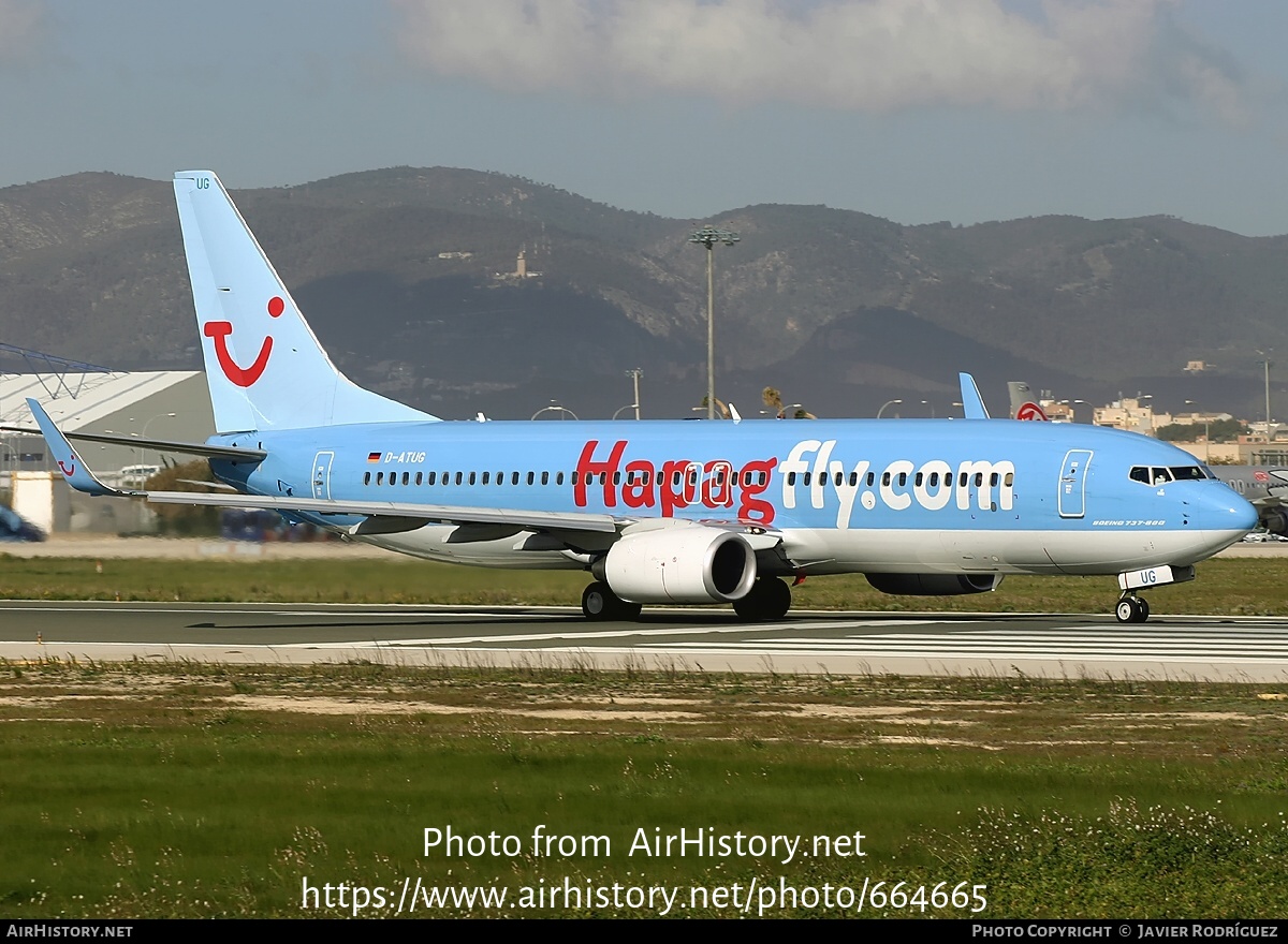 Aircraft Photo of D-ATUG | Boeing 737-8K5 | Hapagfly | AirHistory.net #664665