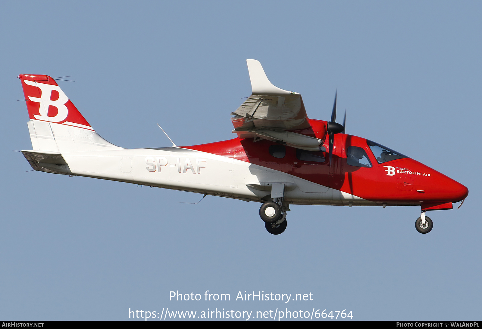 Aircraft Photo of SP-IAF | Tecnam P2006T Mk.II | Bartolini Air | AirHistory.net #664764