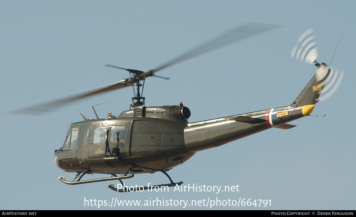 Aircraft Photo of G-UHIH / 72-21509 | Bell UH-1H Iroquois | USA - Army | AirHistory.net #664791