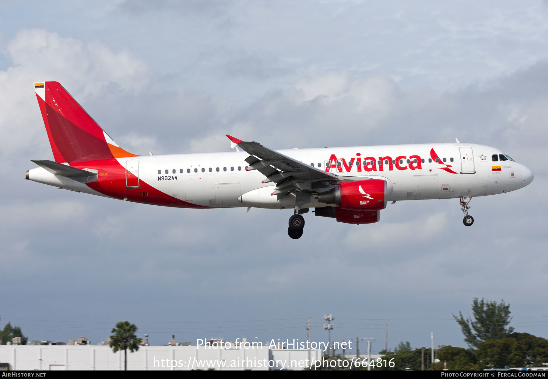 Aircraft Photo of N992AV | Airbus A320-214 | Avianca | AirHistory.net #664816