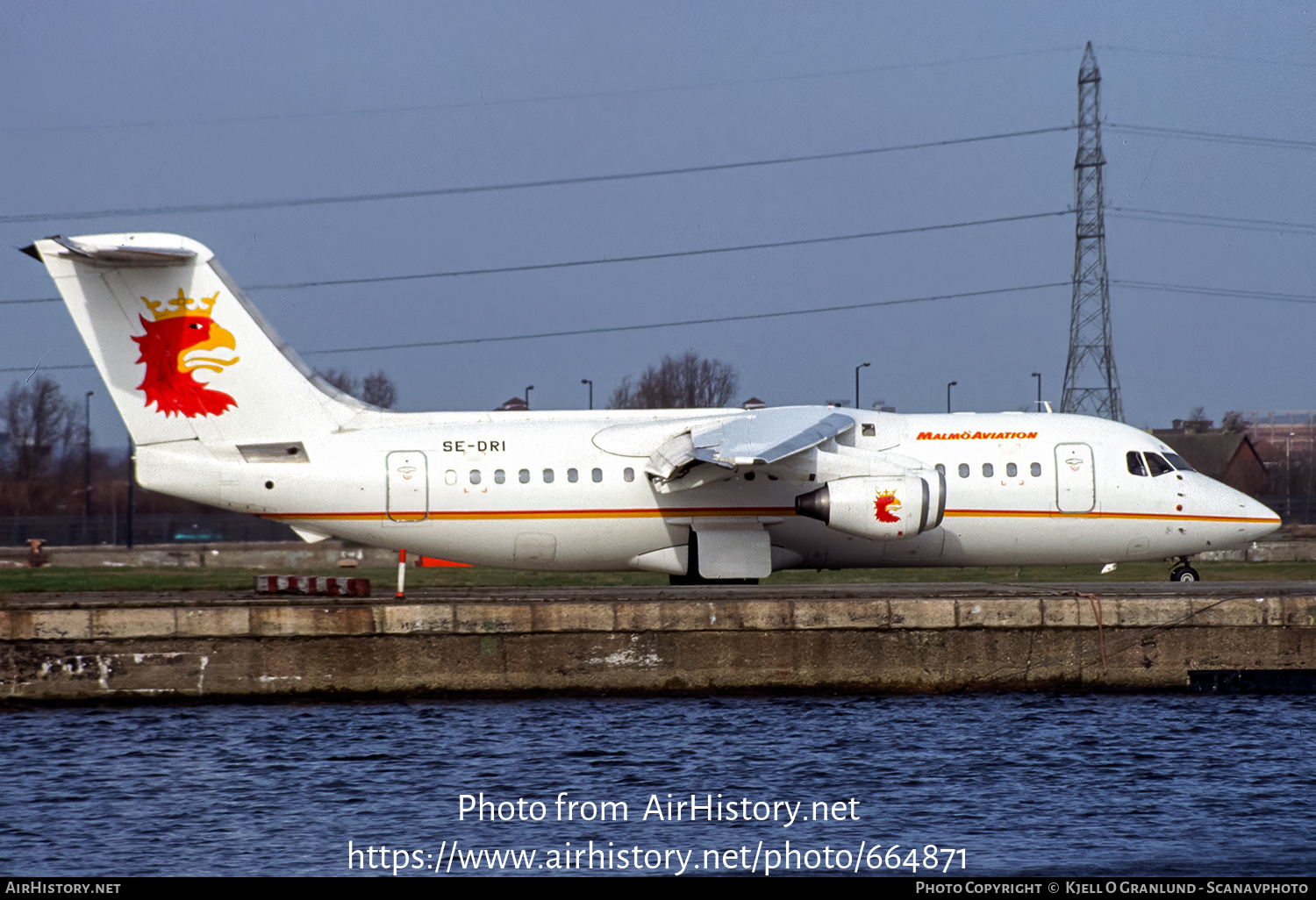 Aircraft Photo of SE-DRI | British Aerospace BAe-146-200 | Malmö Aviation | AirHistory.net #664871