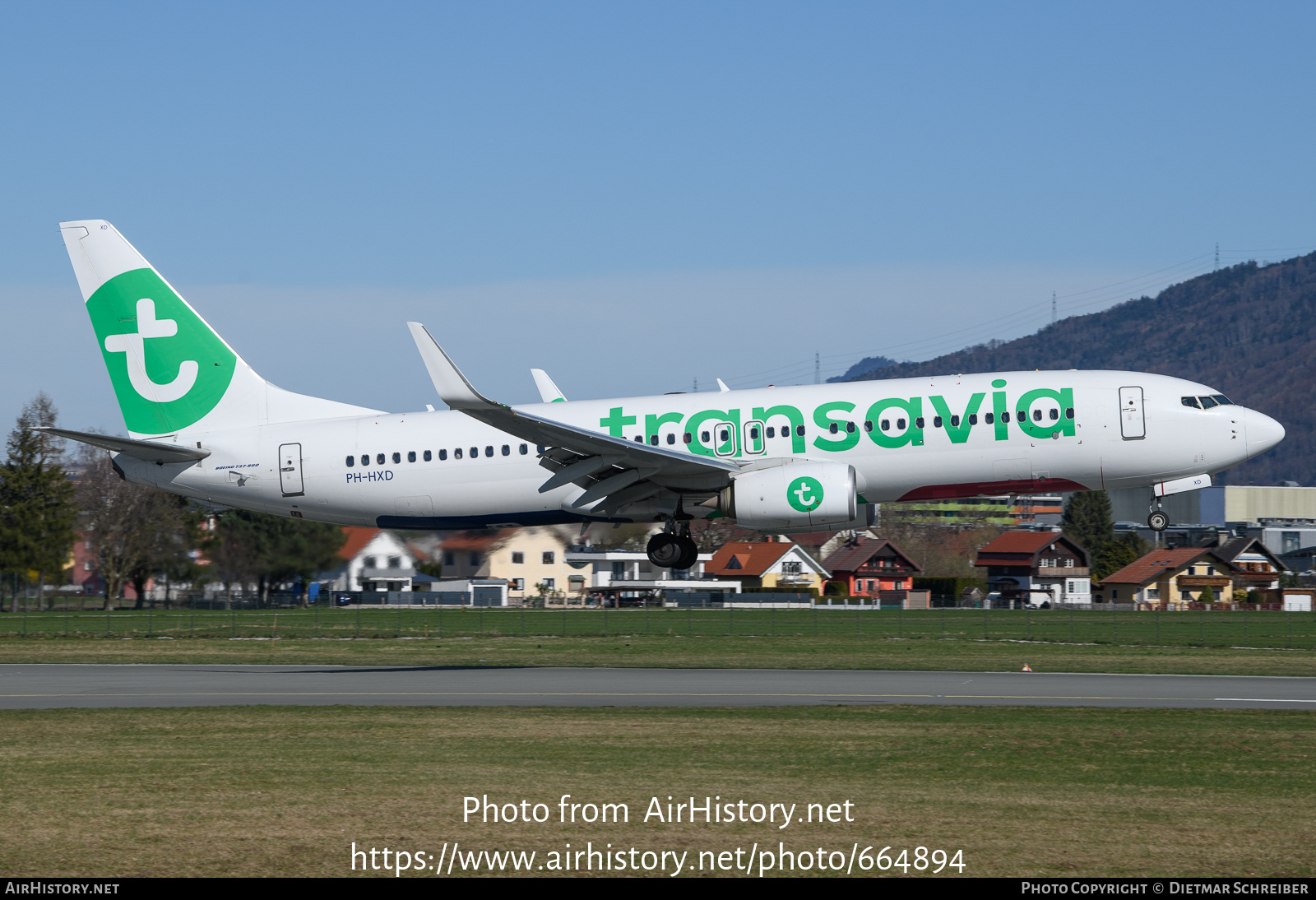 Aircraft Photo of PH-HXD | Boeing 737-8K2 | Transavia | AirHistory.net #664894