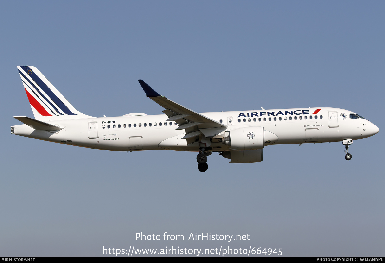 Aircraft Photo of F-HPNF | Airbus A220-371 (BD-500-1A11) | Air France | AirHistory.net #664945