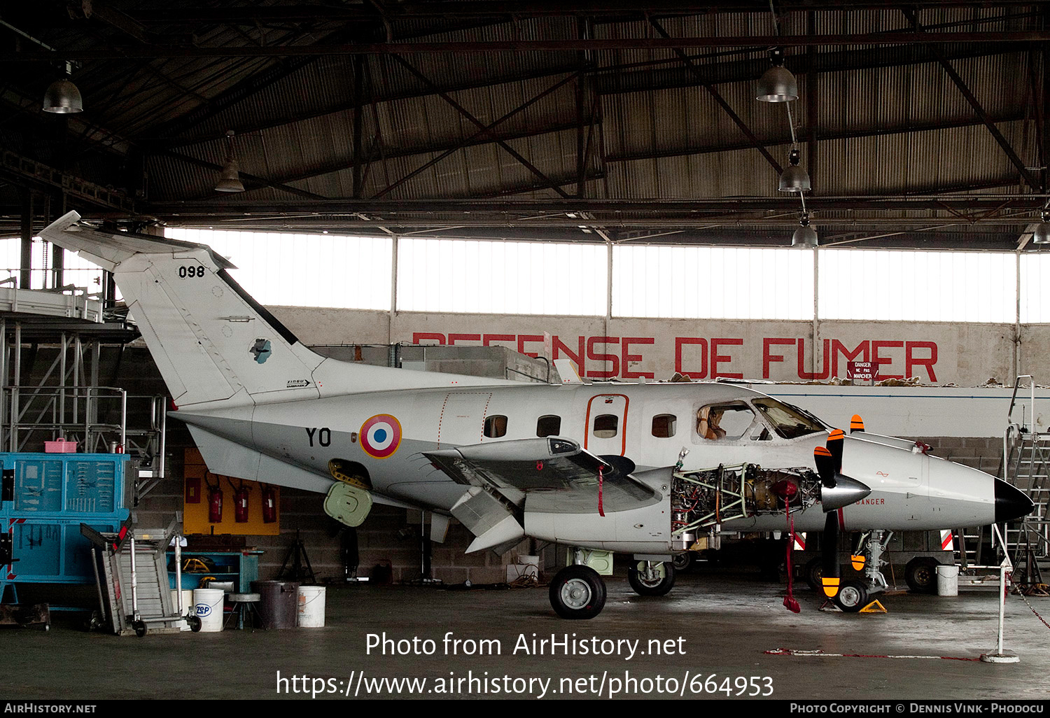 Aircraft Photo of 098 | Embraer EMB-121AA Xingu | France - Air Force | AirHistory.net #664953