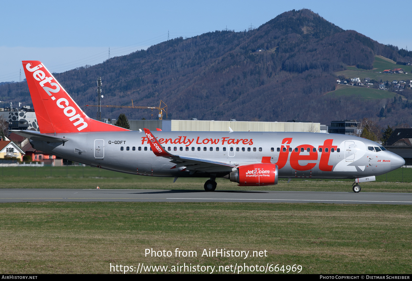 Aircraft Photo of G-GDFT | Boeing 737-36Q | Jet2 | AirHistory.net #664969