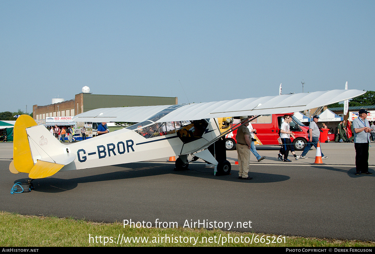 Aircraft Photo of G-BROR | Piper J-3C-65 Cub | AirHistory.net #665261