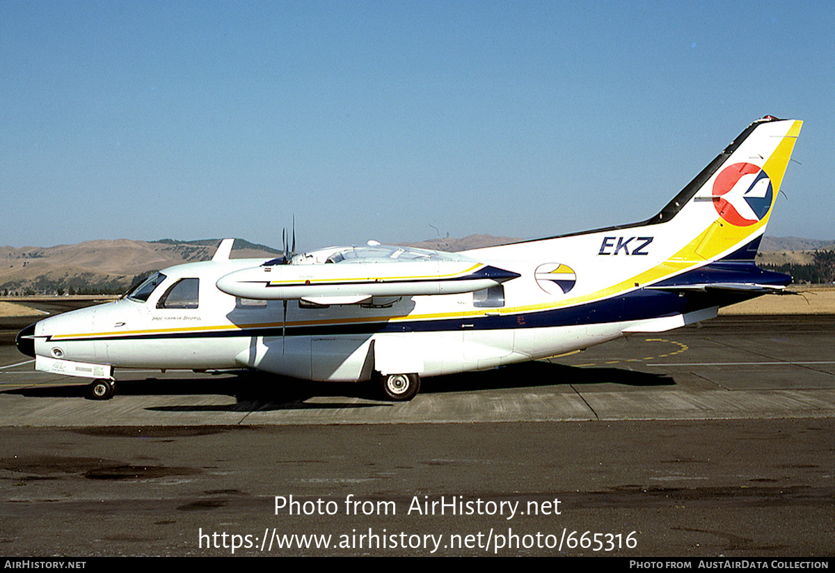 Aircraft Photo of ZK-EKZ / EKZ | Mitsubishi MU-2G (MU-2B-30) | Air Central | AirHistory.net #665316