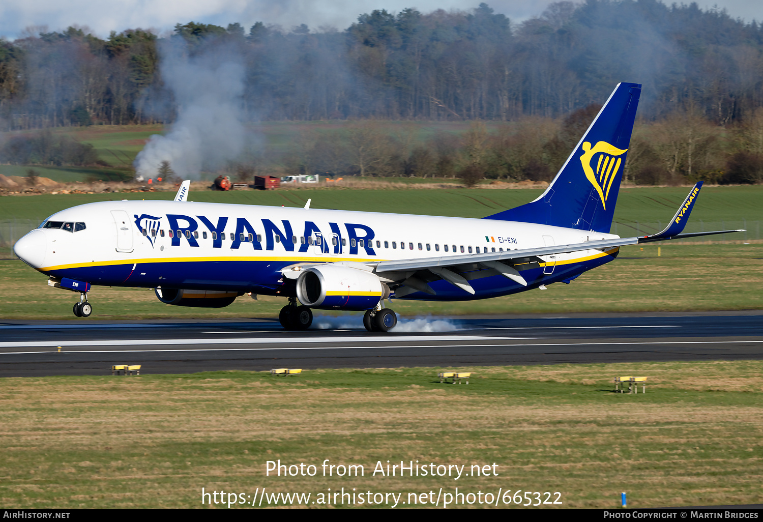 Aircraft Photo of EI-ENI | Boeing 737-8AS | Ryanair | AirHistory.net #665322