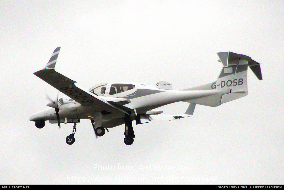 Aircraft Photo of G-DOSB | Diamond DA42 MPP Guardian | AirHistory.net #665468