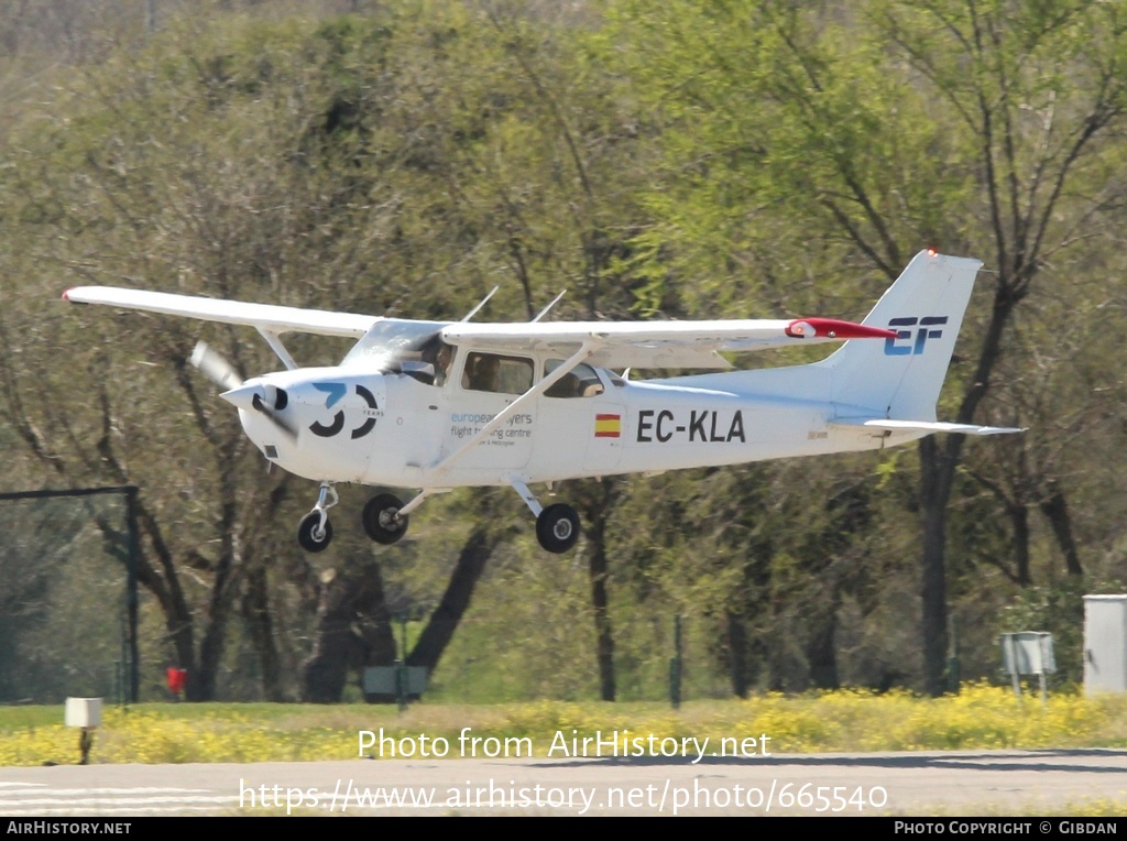 Aircraft Photo of EC-KLA | Cessna 172R Skyhawk II | European Flyers | AirHistory.net #665540