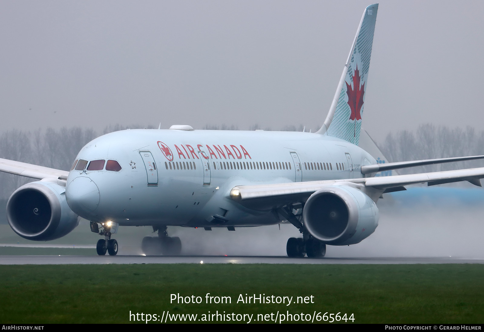 Aircraft Photo of C-GHPT | Boeing 787-8 Dreamliner | Air Canada | AirHistory.net #665644