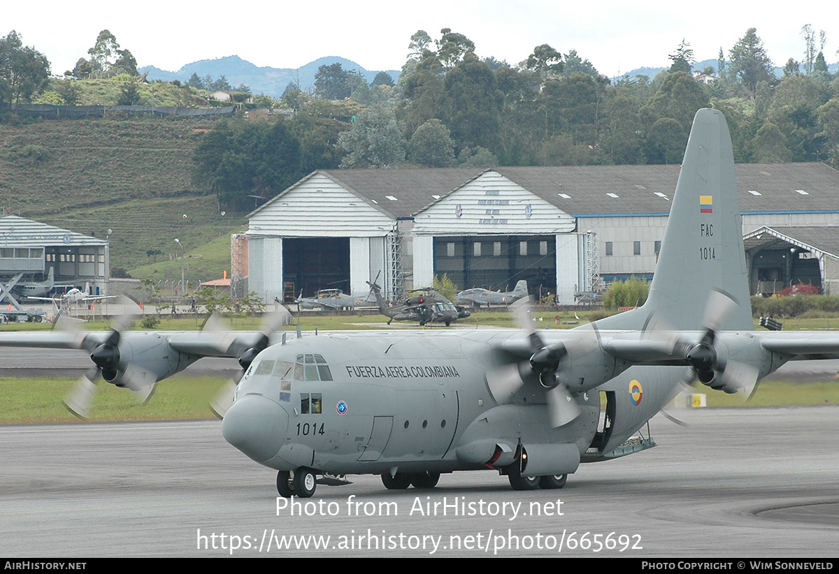 Aircraft Photo of FAC1014 | Lockheed C-130B Hercules (L-282) | Colombia - Air Force | AirHistory.net #665692