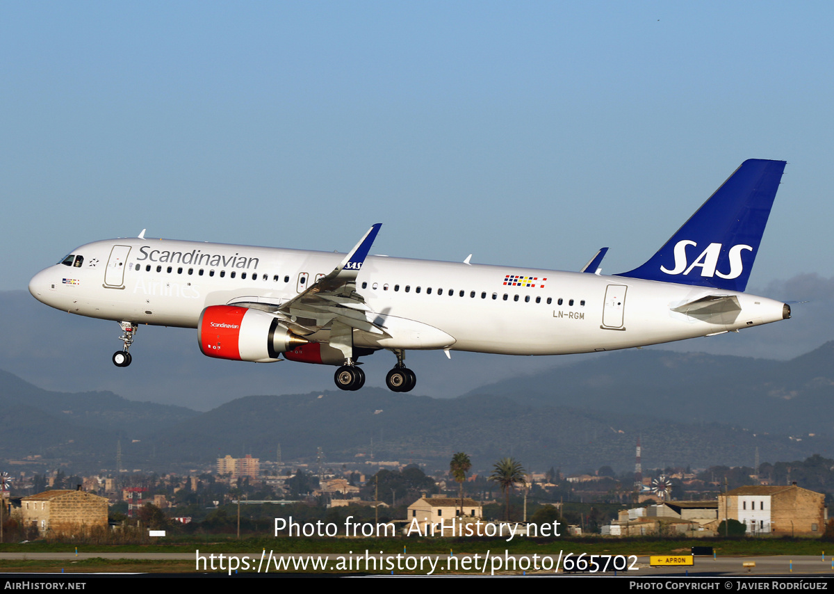 Aircraft Photo of LN-RGM | Airbus A320-251N | Scandinavian Airlines - SAS | AirHistory.net #665702