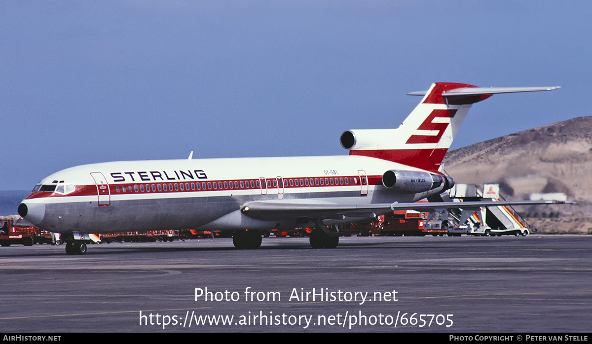 Aircraft Photo of OY-SBI | Boeing 727-270/Adv | Sterling Airways | AirHistory.net #665705