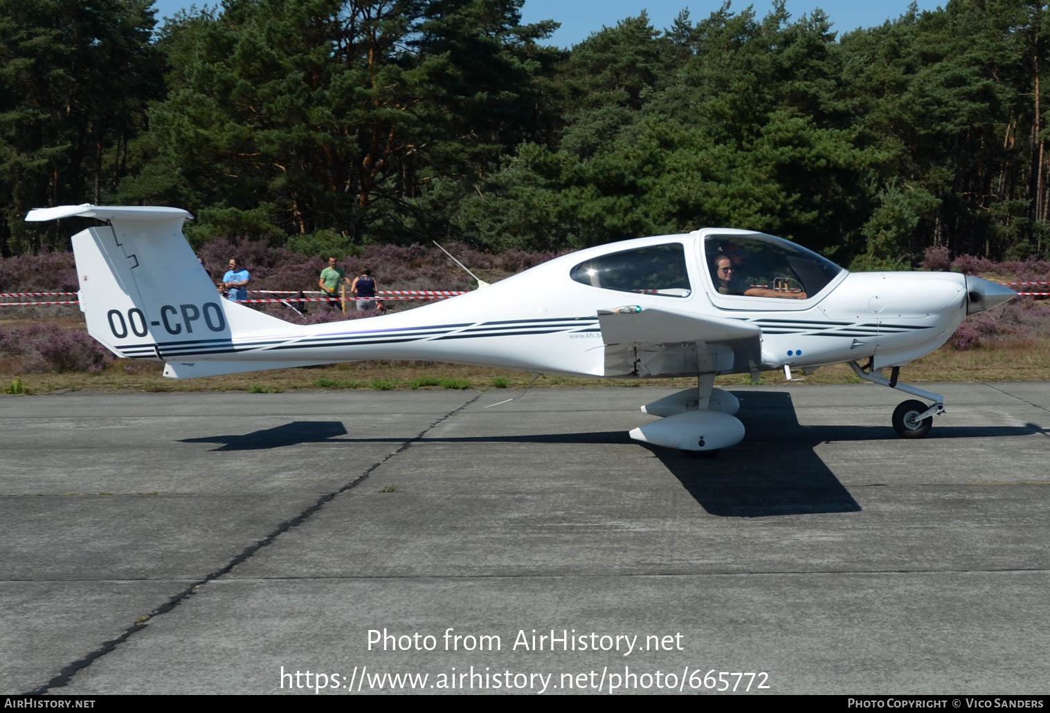 Aircraft Photo of OO-CPO | Diamond DA40 Diamond Star | AirHistory.net #665772