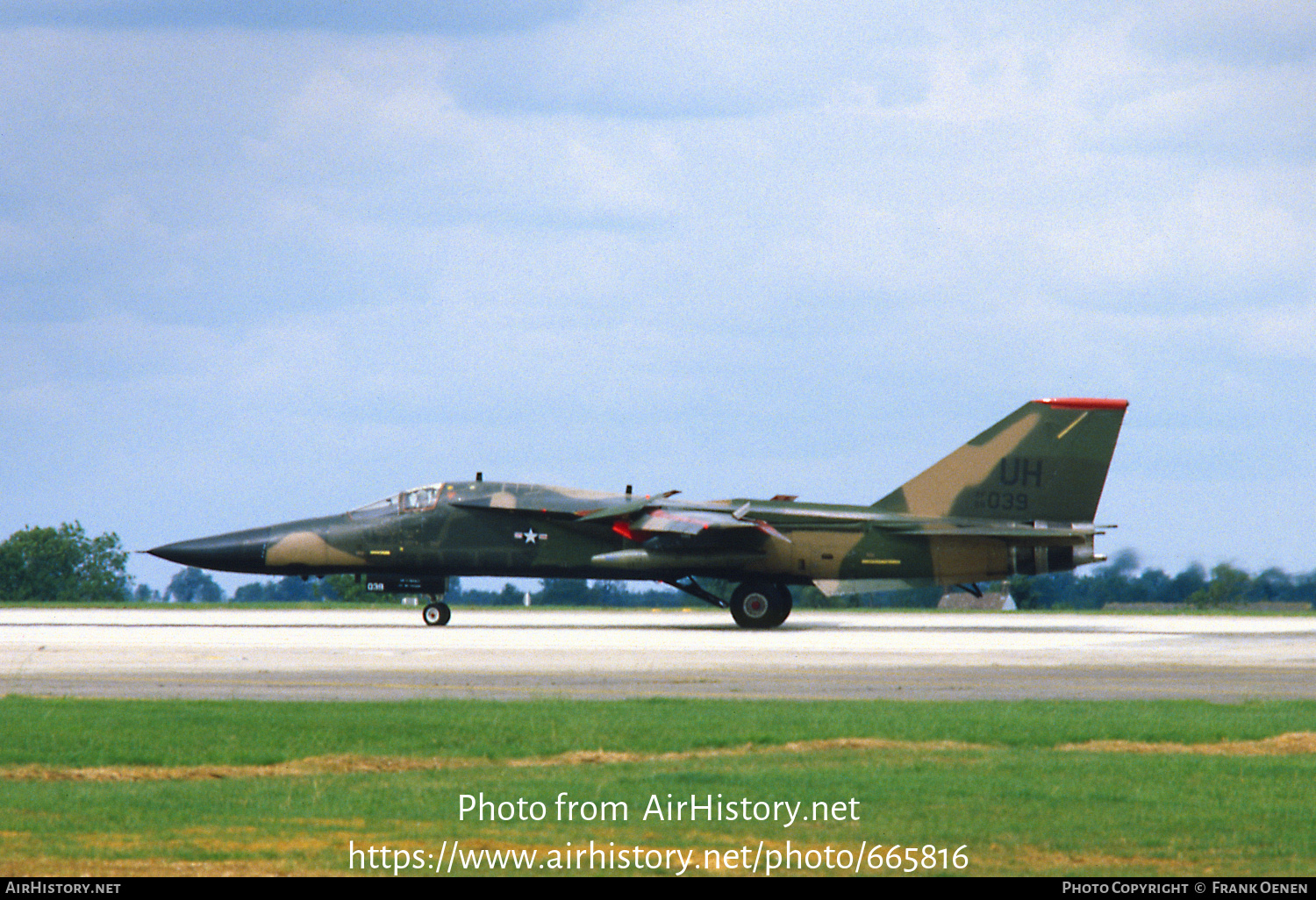 Aircraft Photo of 68-0039 / AF68-039 | General Dynamics F-111E Aardvark | USA - Air Force | AirHistory.net #665816