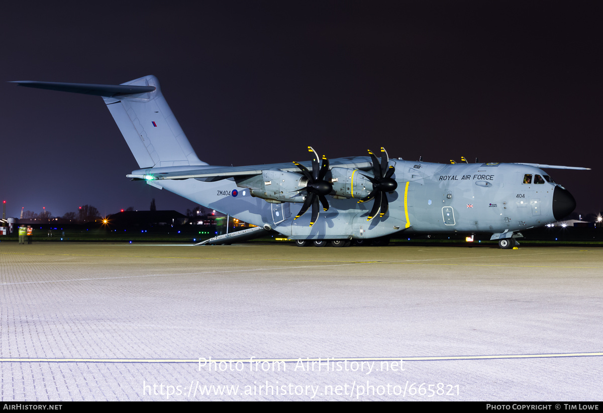 Aircraft Photo of ZM404 | Airbus A400M Atlas C1 | UK - Air Force | AirHistory.net #665821