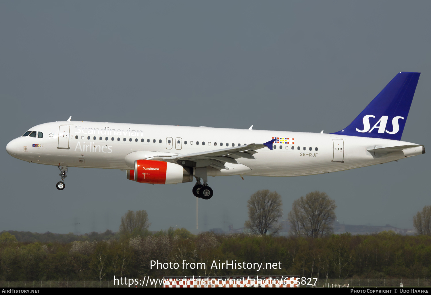 Aircraft Photo of SE-RJF | Airbus A320-232 | Scandinavian Airlines - SAS | AirHistory.net #665827