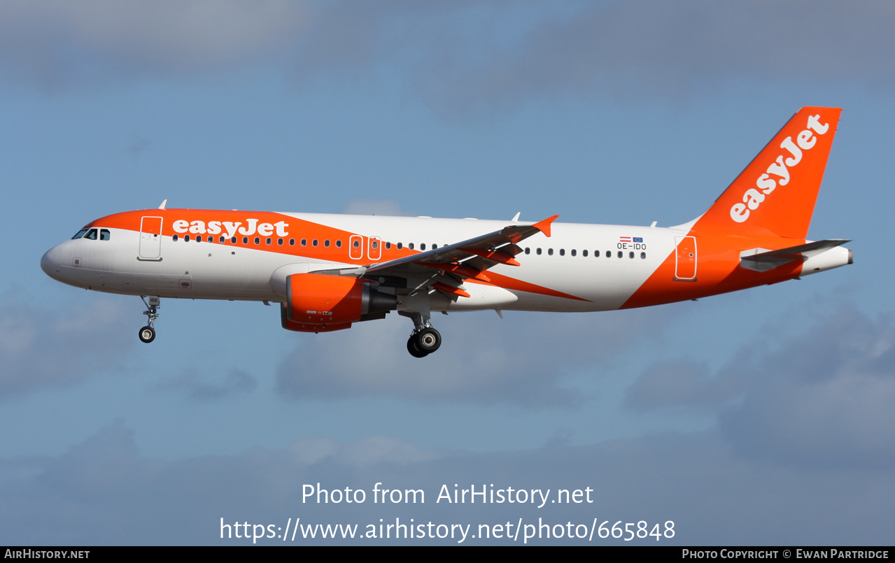 Aircraft Photo of OE-IDO | Airbus A320-214 | EasyJet | AirHistory.net #665848