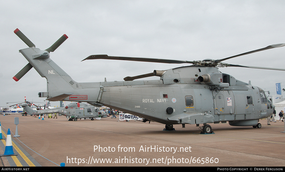 Aircraft Photo of ZH861 | EHI EH101-111 Merlin HM1 | UK - Navy | AirHistory.net #665860