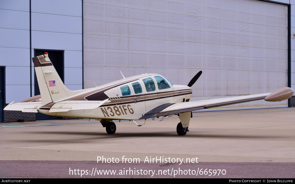 Aircraft Photo of N381FG | Beech A36TC Bonanza | AirHistory.net #665970