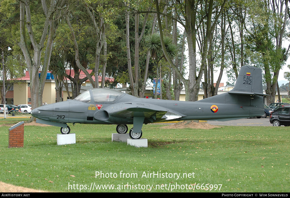 Aircraft Photo of FAC2112 | Cessna T-37B Tweety Bird | Colombia - Air Force | AirHistory.net #665997