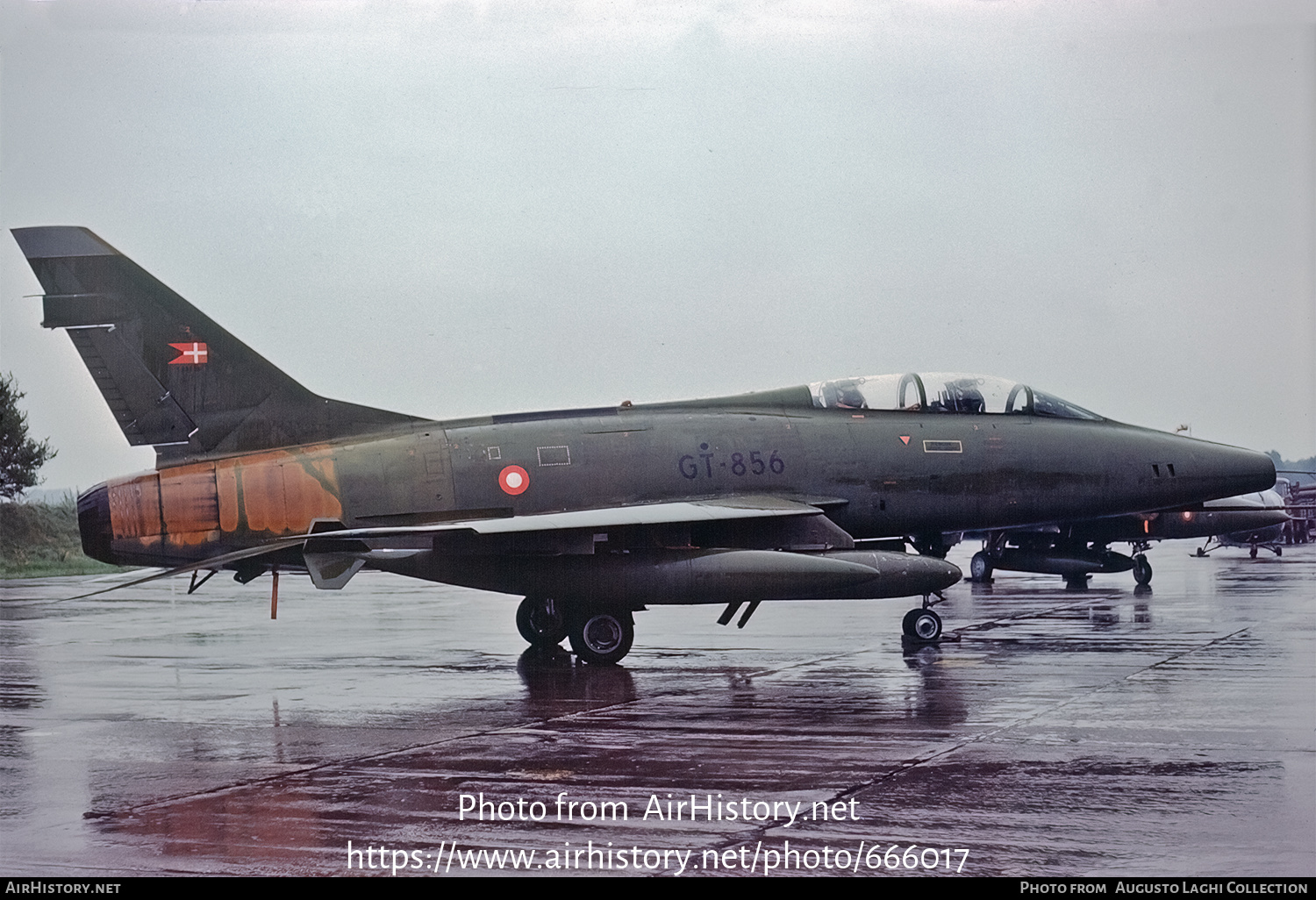 Aircraft Photo of GT-856 / 56-3856 | North American TF-100F Super Sabre | Denmark - Air Force | AirHistory.net #666017