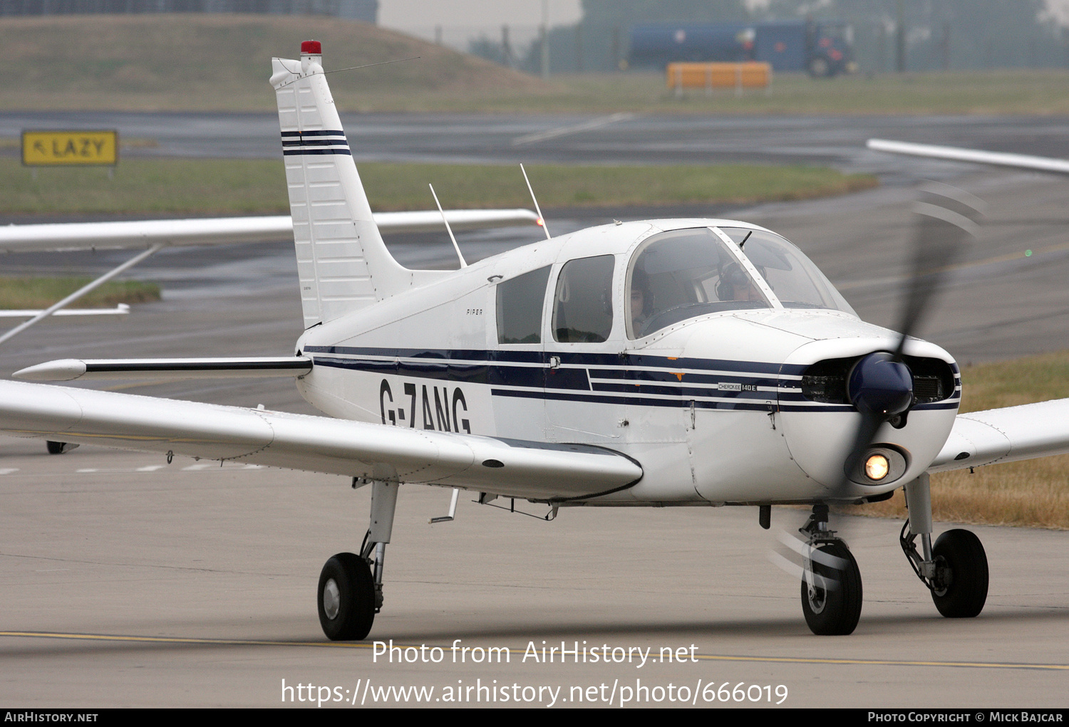 Aircraft Photo of G-ZANG | Piper PA-28-140 Cherokee E | AirHistory.net #666019