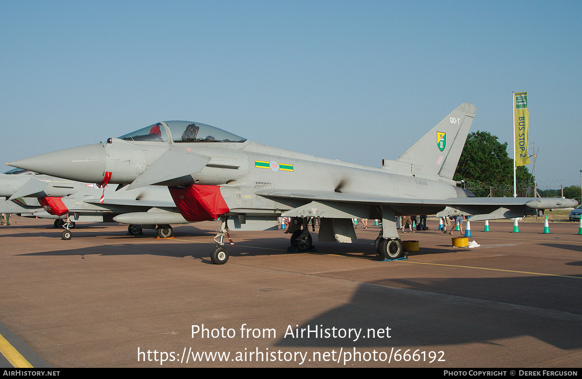 Aircraft Photo of ZJ934 | Eurofighter EF-2000 Typhoon FGR4 | UK - Air Force | AirHistory.net #666192