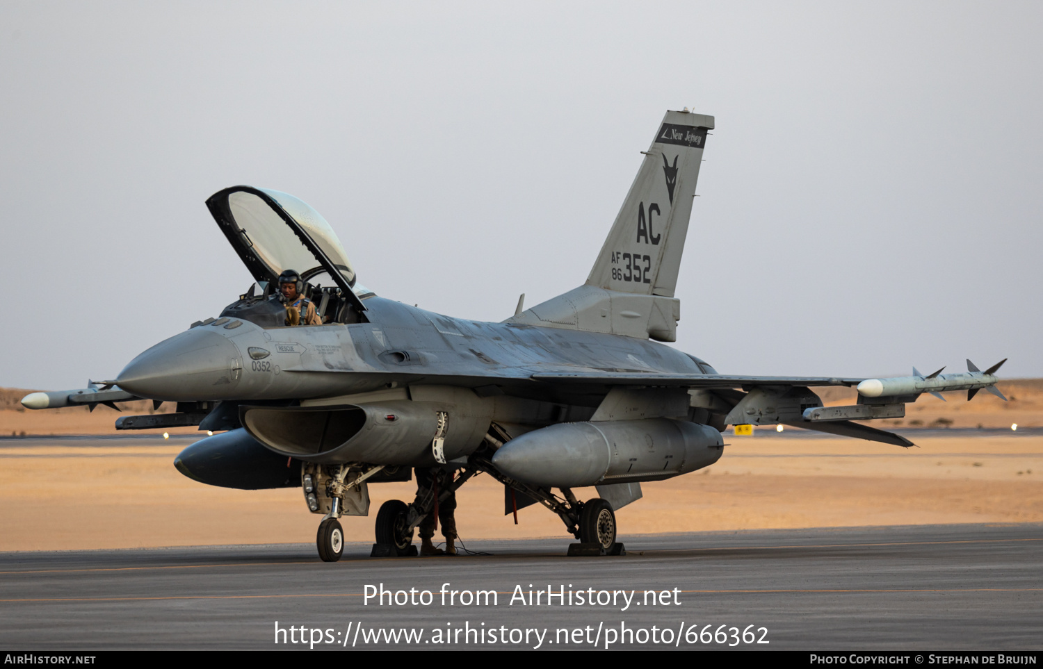 Aircraft Photo of 86-0352 / AF86-352 | General Dynamics F-16C Fighting Falcon | USA - Air Force | AirHistory.net #666362