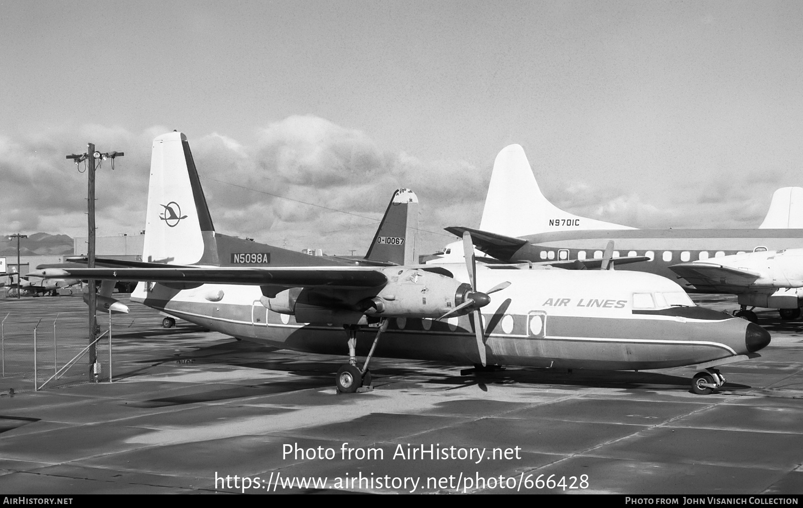 Aircraft Photo of N5098A | Fairchild F-27 | AirHistory.net #666428