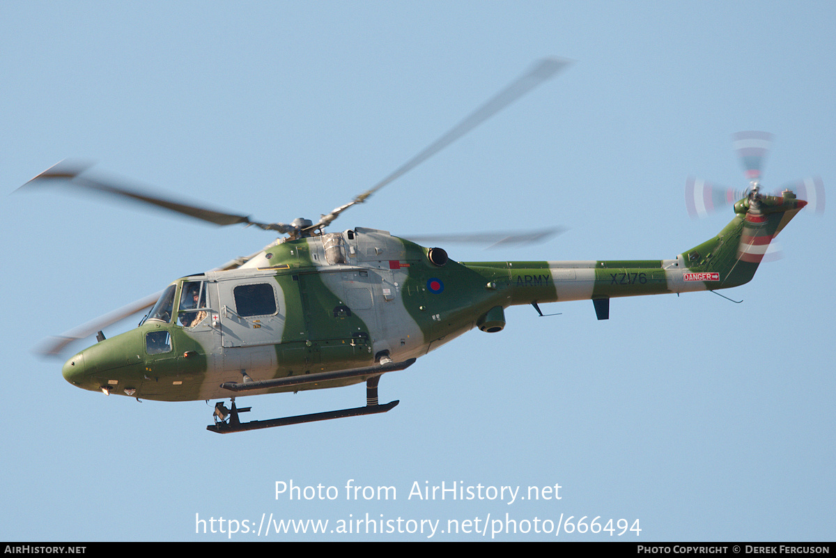 Aircraft Photo of XZ176 | Westland WG-13 Lynx AH7 | UK - Army | AirHistory.net #666494