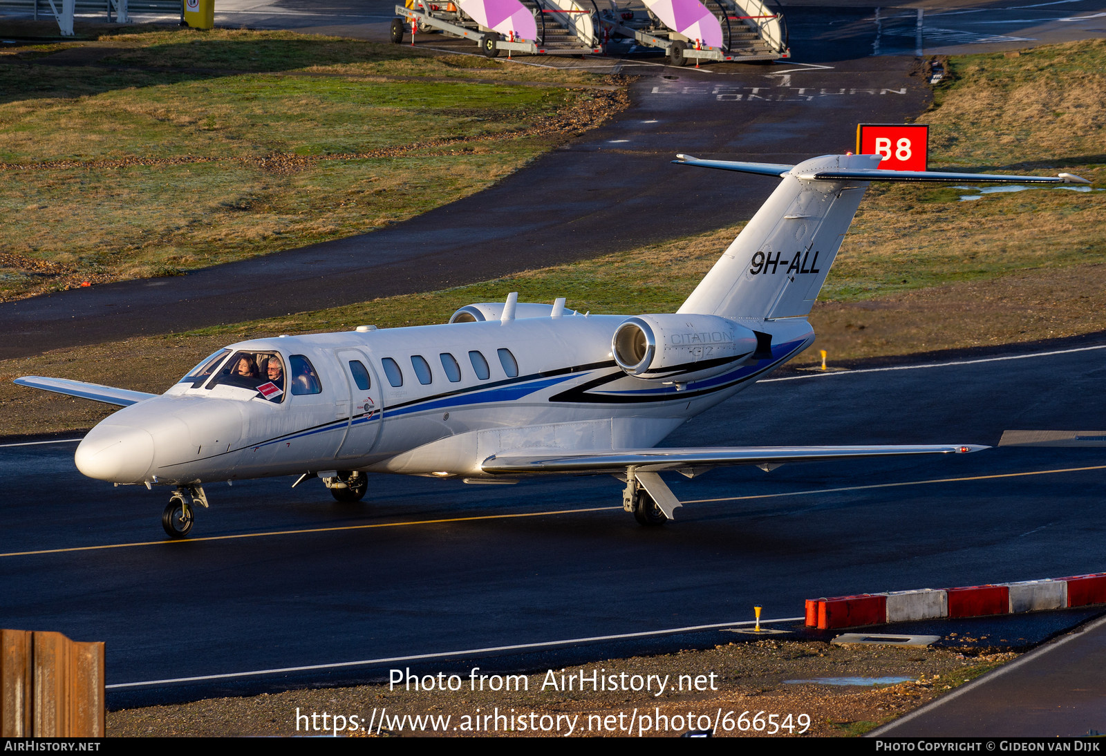 Aircraft Photo of 9H-ALL | Cessna 525A CitationJet CJ2 | AirHistory.net #666549