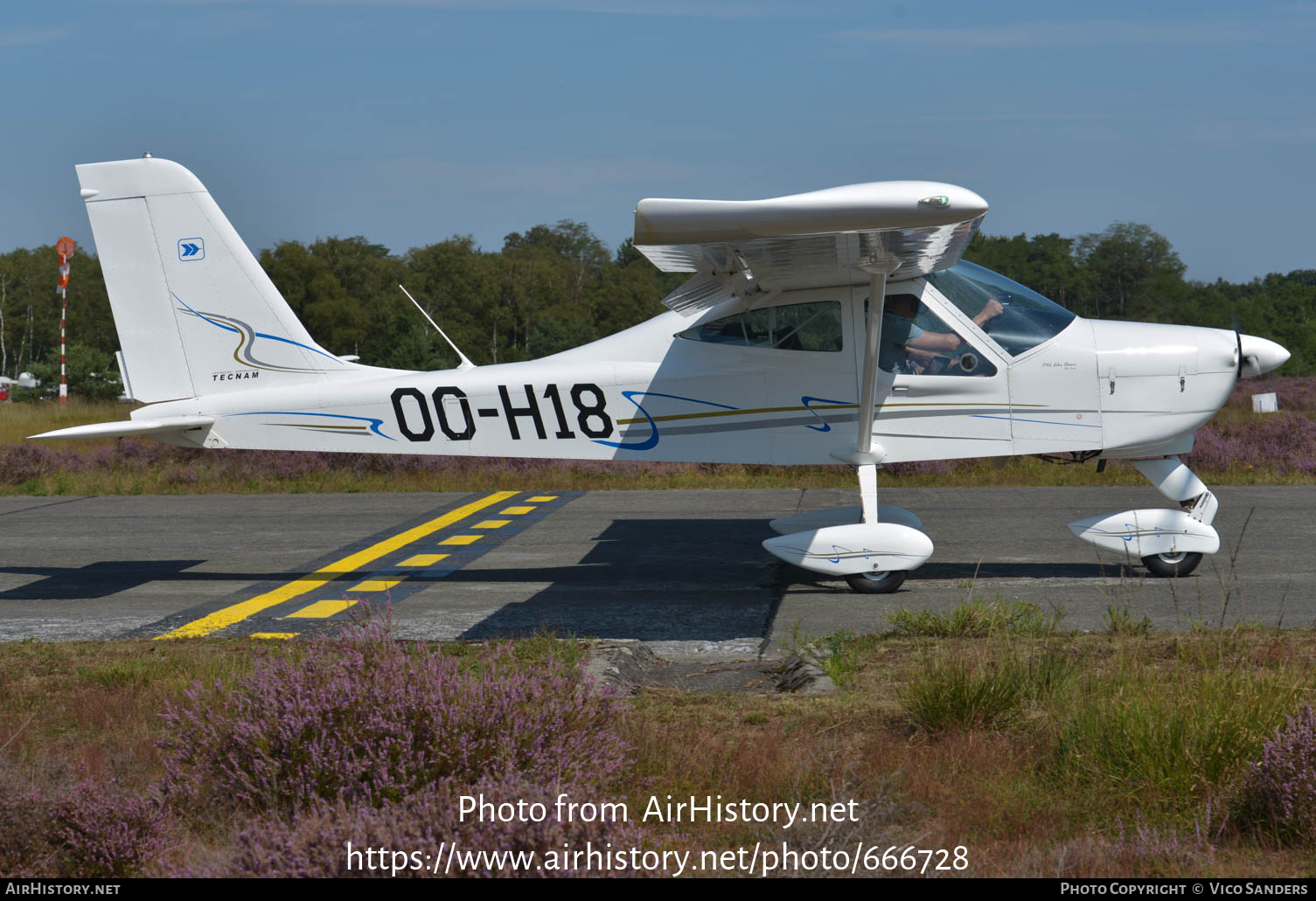 Aircraft Photo of OO-H18 | Tecnam P-92 Echo | AirHistory.net #666728