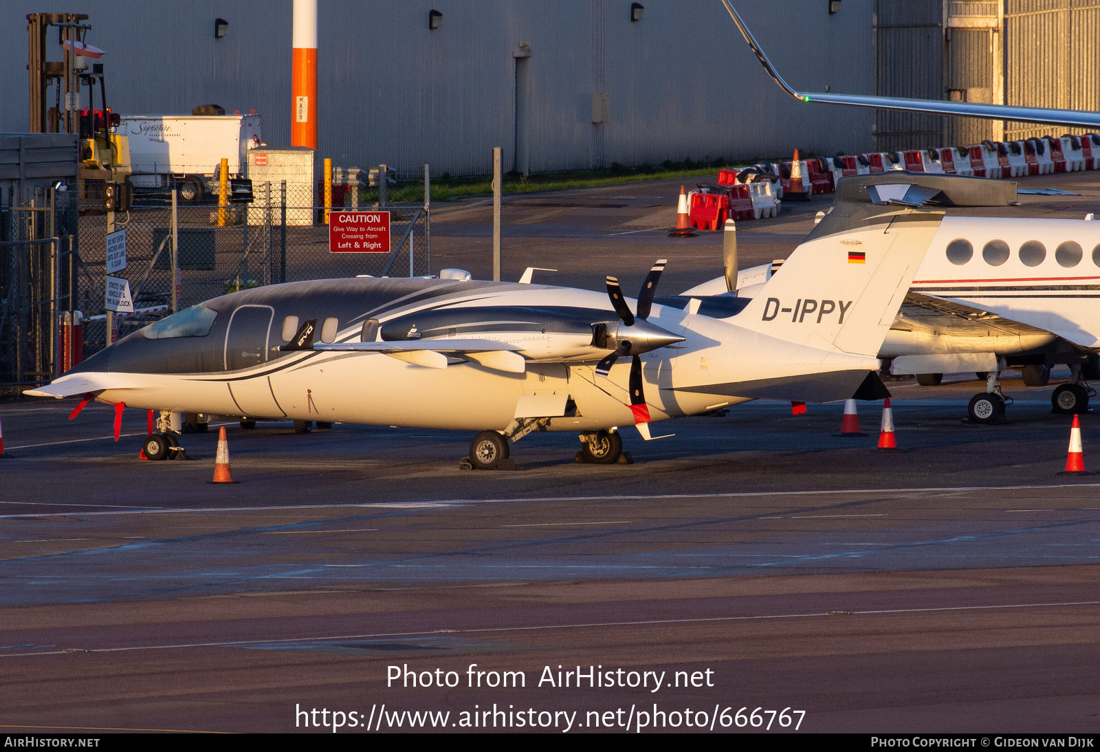 Aircraft Photo of D-IPPY | Piaggio P-180 Avanti Evo | AirHistory.net #666767