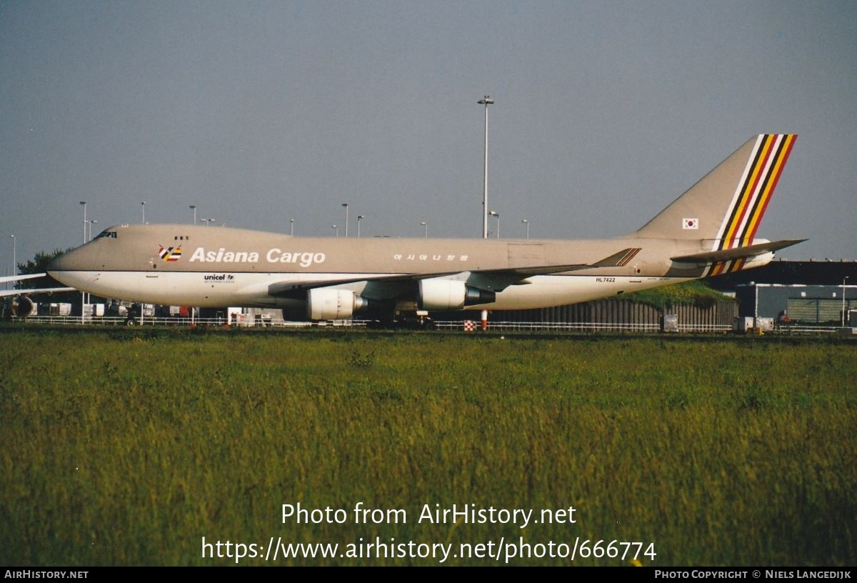 Aircraft Photo of HL7422 | Boeing 747-48EF/SCD | Asiana Airlines Cargo | AirHistory.net #666774