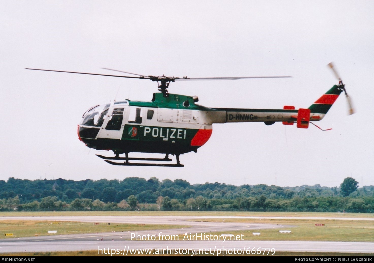 Aircraft Photo of D-HNWG | MBB BO-105CBS-4 | Polizei Nordrhein-Westfalen | AirHistory.net #666779