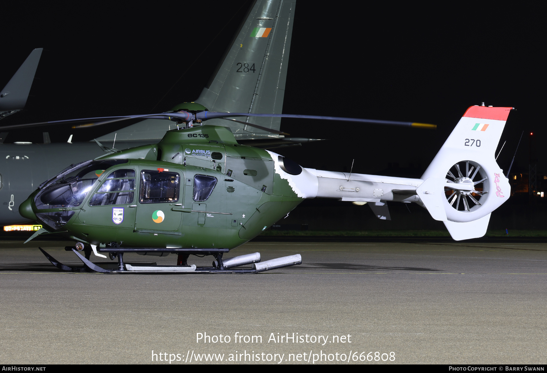 Aircraft Photo of 270 | Eurocopter EC-135P-2 | Ireland - Air Force | AirHistory.net #666808