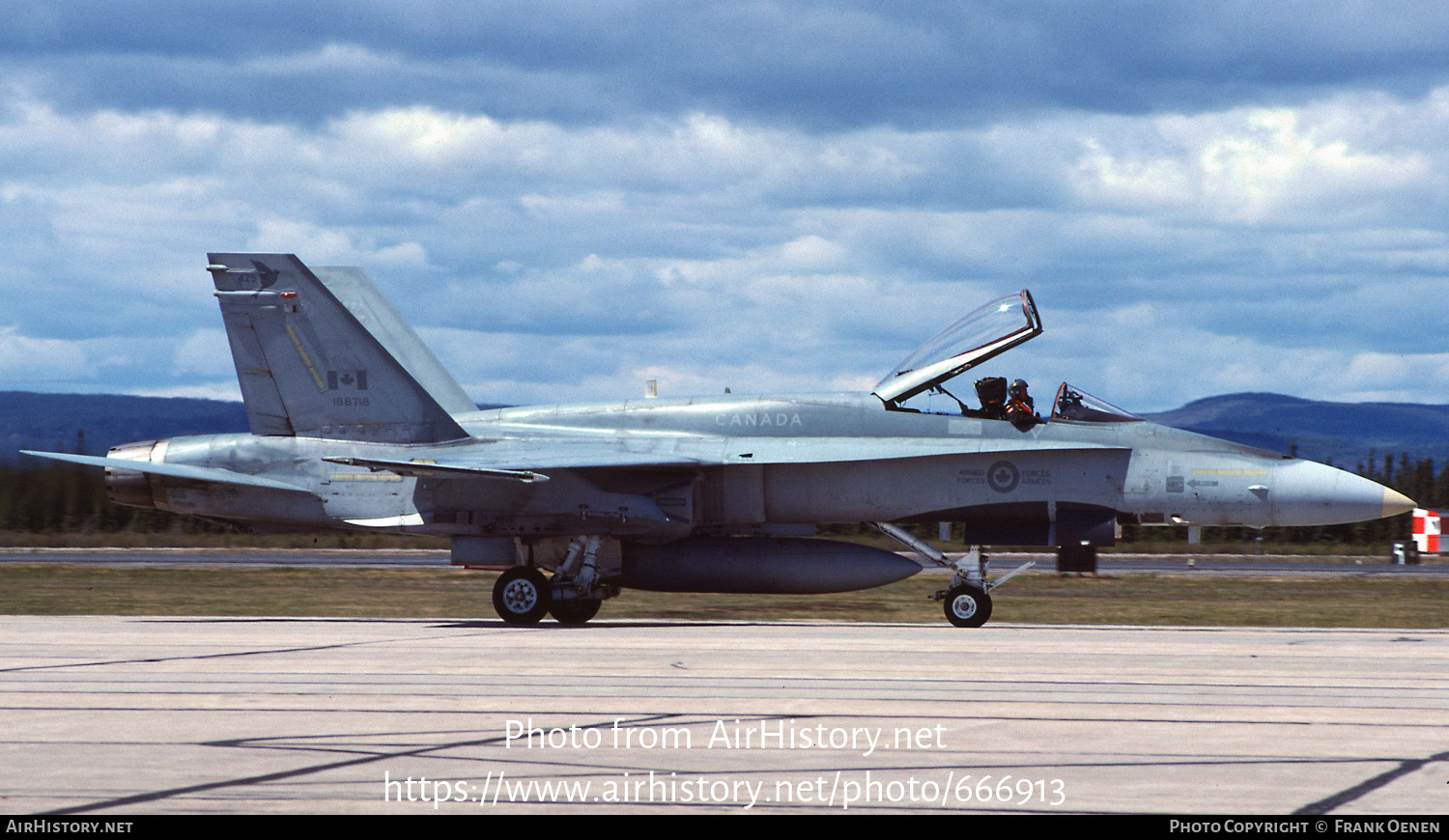 Aircraft Photo of 188718 | McDonnell Douglas CF-188 Hornet | Canada - Air Force | AirHistory.net #666913