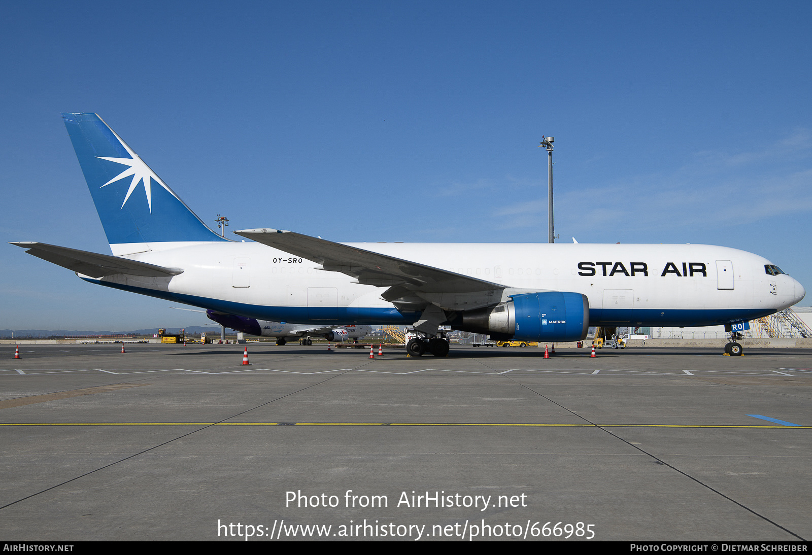 Aircraft Photo of OY-SRO | Boeing 767-25E(BDSF) | Star Air | AirHistory.net #666985