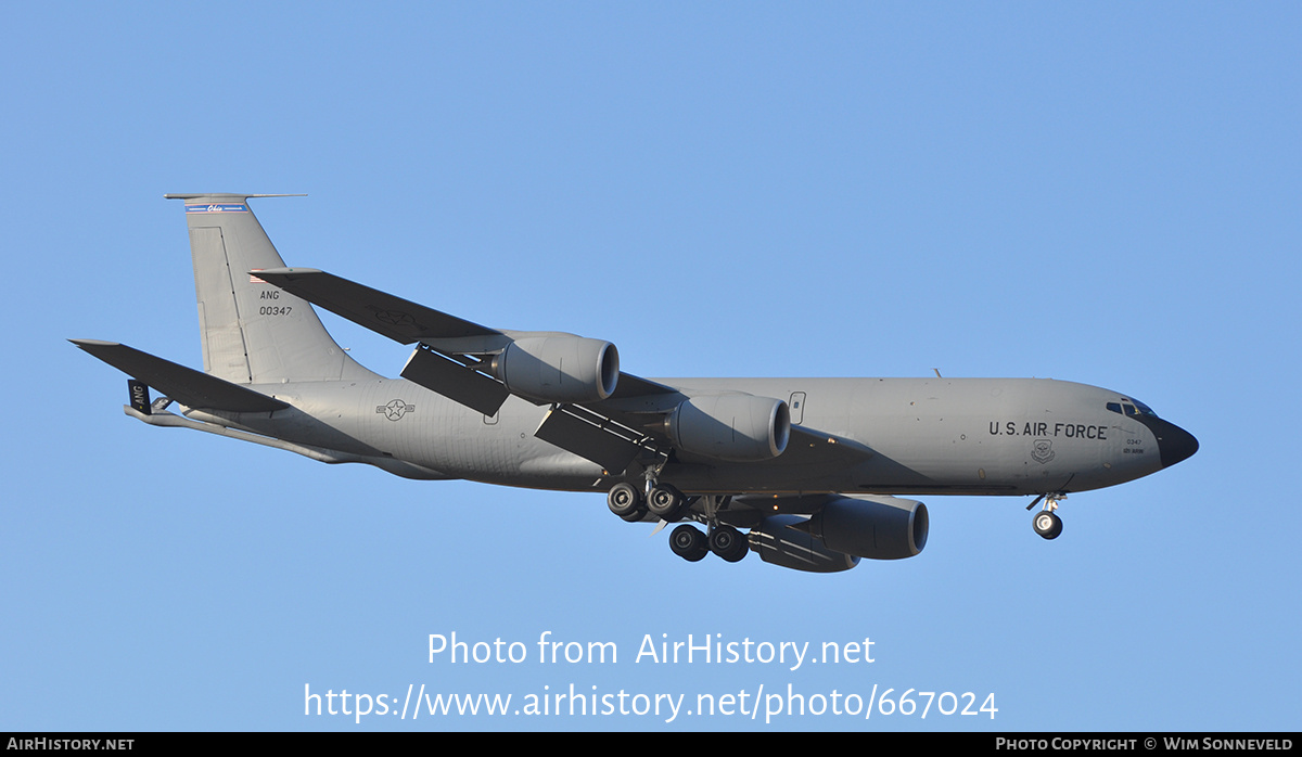 Aircraft Photo of 60-0347 | Boeing KC-135R Stratotanker | USA - Air Force | AirHistory.net #667024