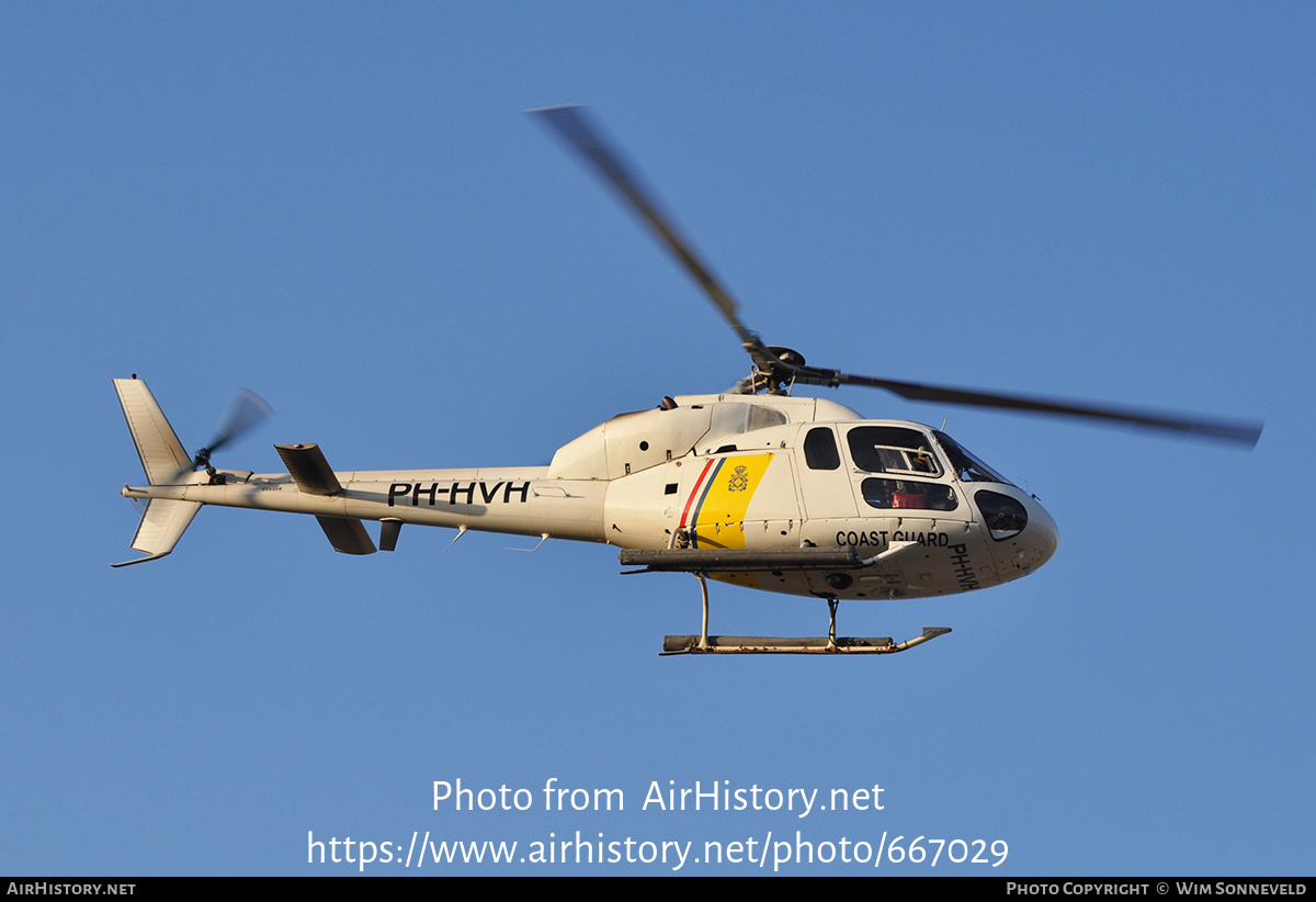 Aircraft Photo of PH-HVH | Aerospatiale AS-355F-1 Ecureuil 2 | Coast Guard - Kustwacht Caribisch Gebied | AirHistory.net #667029