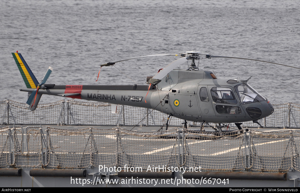 Aircraft Photo of N-7057 | Helibras UH-12 Esquilo (AS-350B) | Brazil - Navy | AirHistory.net #667041