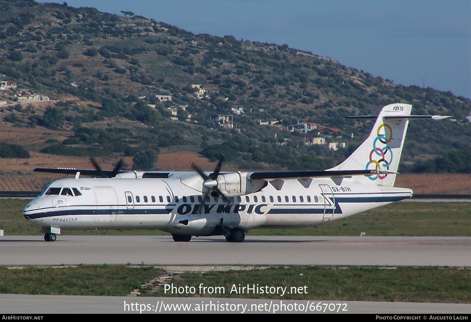 Aircraft Photo of SX-BIH | ATR ATR-72-202 | Olympic | AirHistory.net #667072