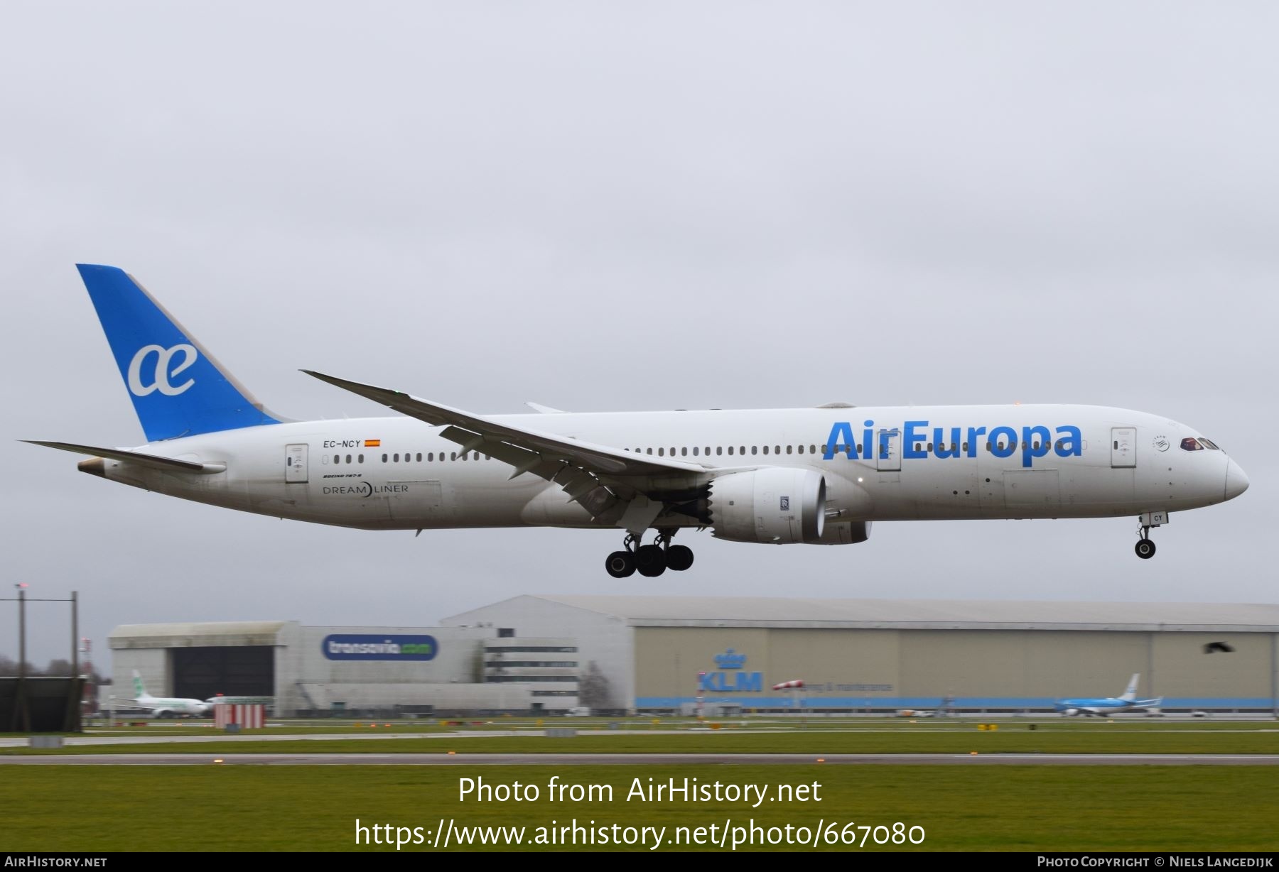 Aircraft Photo of EC-NCY | Boeing 787-9 Dreamliner | Air Europa | AirHistory.net #667080