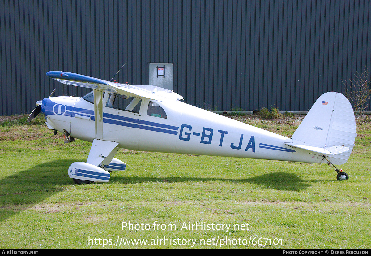 Aircraft Photo of G-BTJA | Luscombe 8E Silvaire Deluxe | AirHistory.net #667101