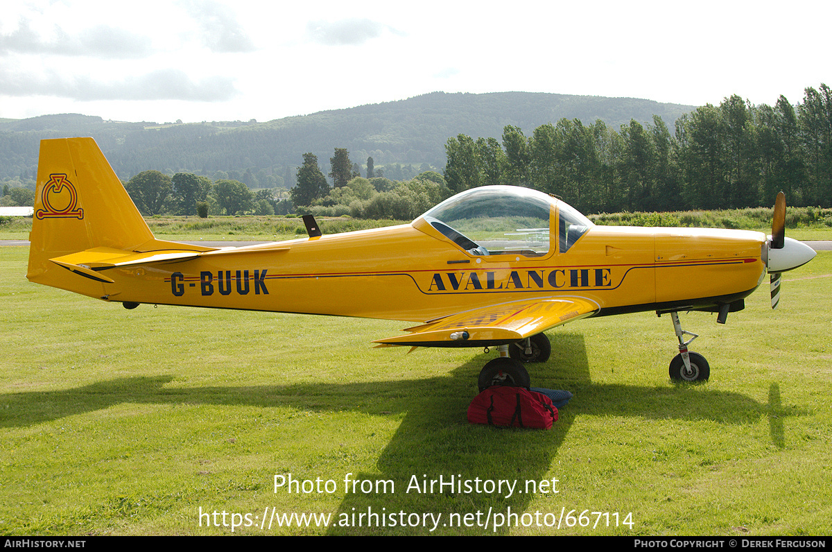 Aircraft Photo of G-BUUK | Slingsby T-67M Firefly Mk2 | AirHistory.net #667114